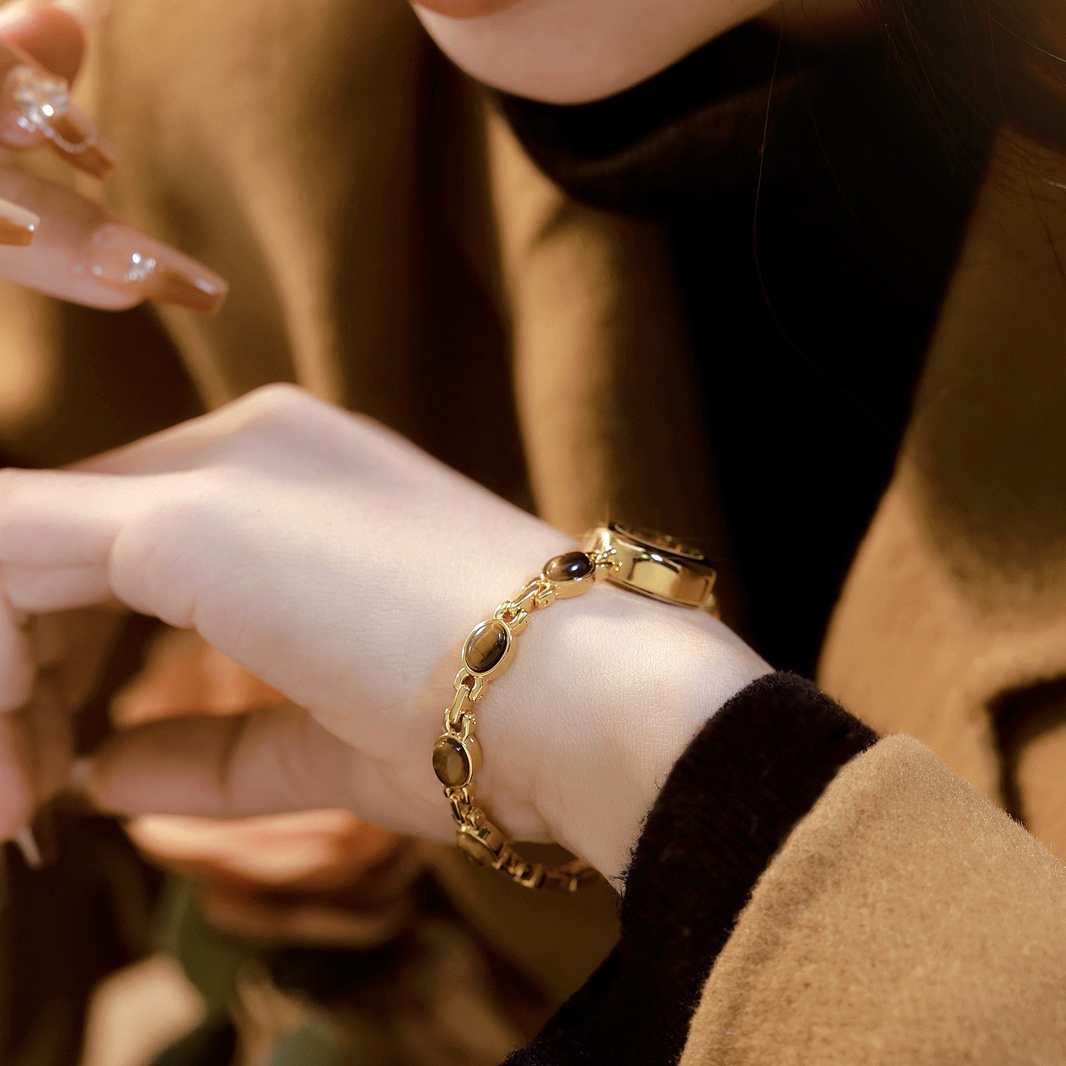 Tigereye Watch