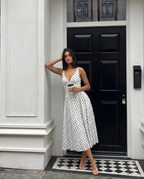 Eliana | polka dot dress