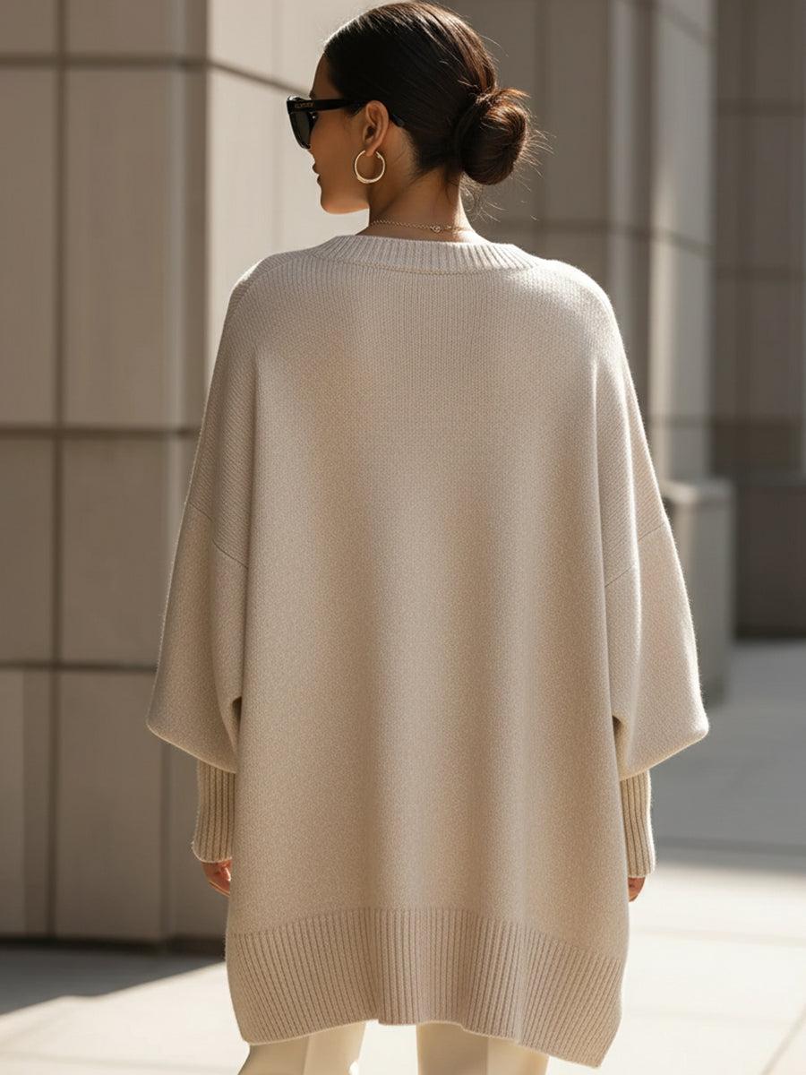 Mandy Effortlessly Elegant Oversized Poncho