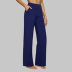Women's Soft-Jersey Tailored Trousers