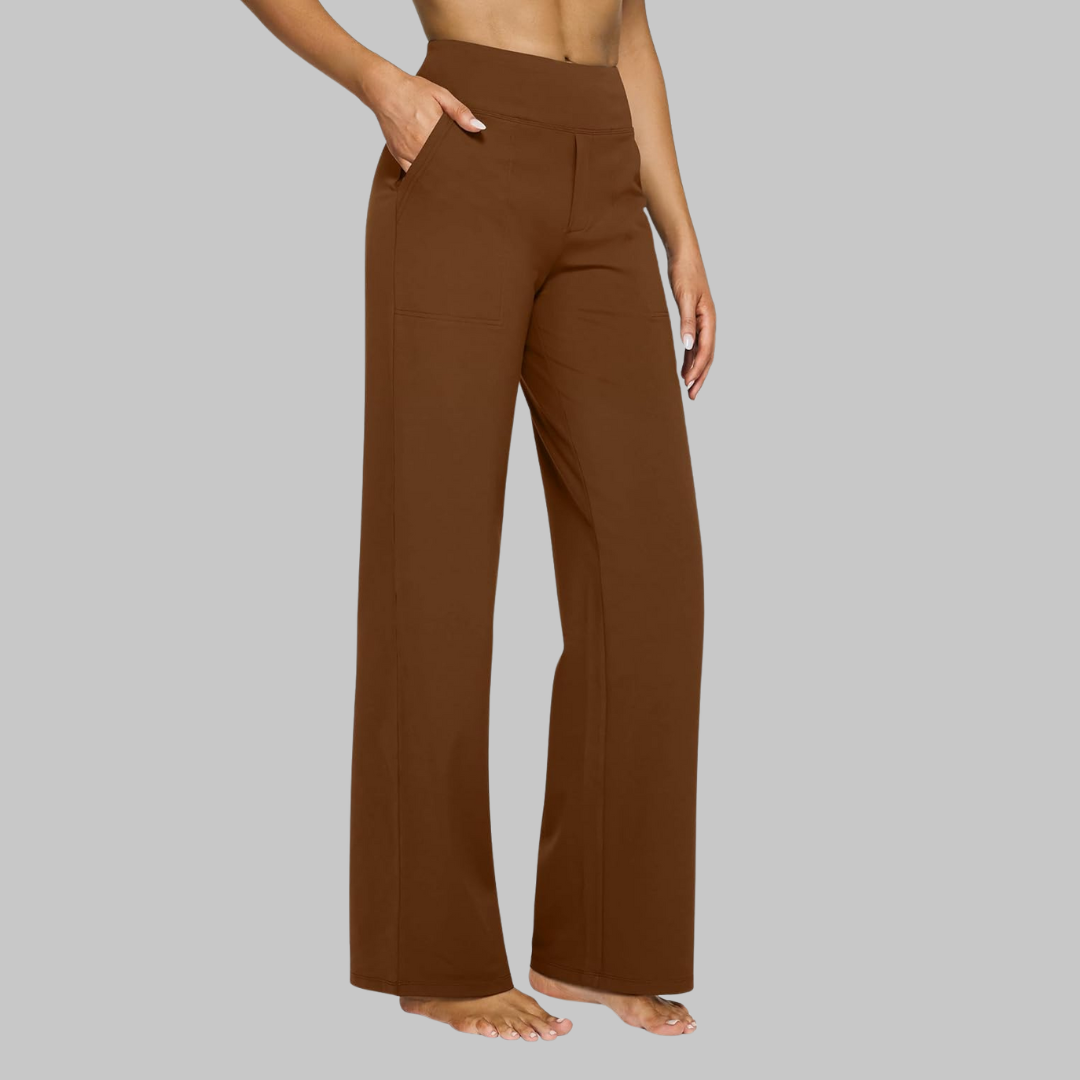 Women's Soft-Jersey Tailored Trousers