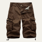Jake | Cotton Utility Cargo Shorts with Multiple Pockets