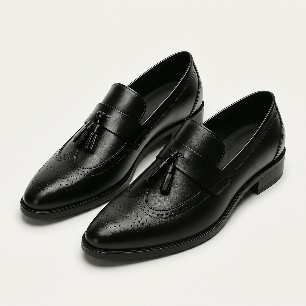 Niall | Men's Leather Tassel Loafers