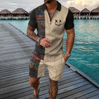 William | Men's Summer Set with Polo Shirt & Shorts