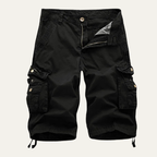 Jake | Cotton Utility Cargo Shorts with Multiple Pockets