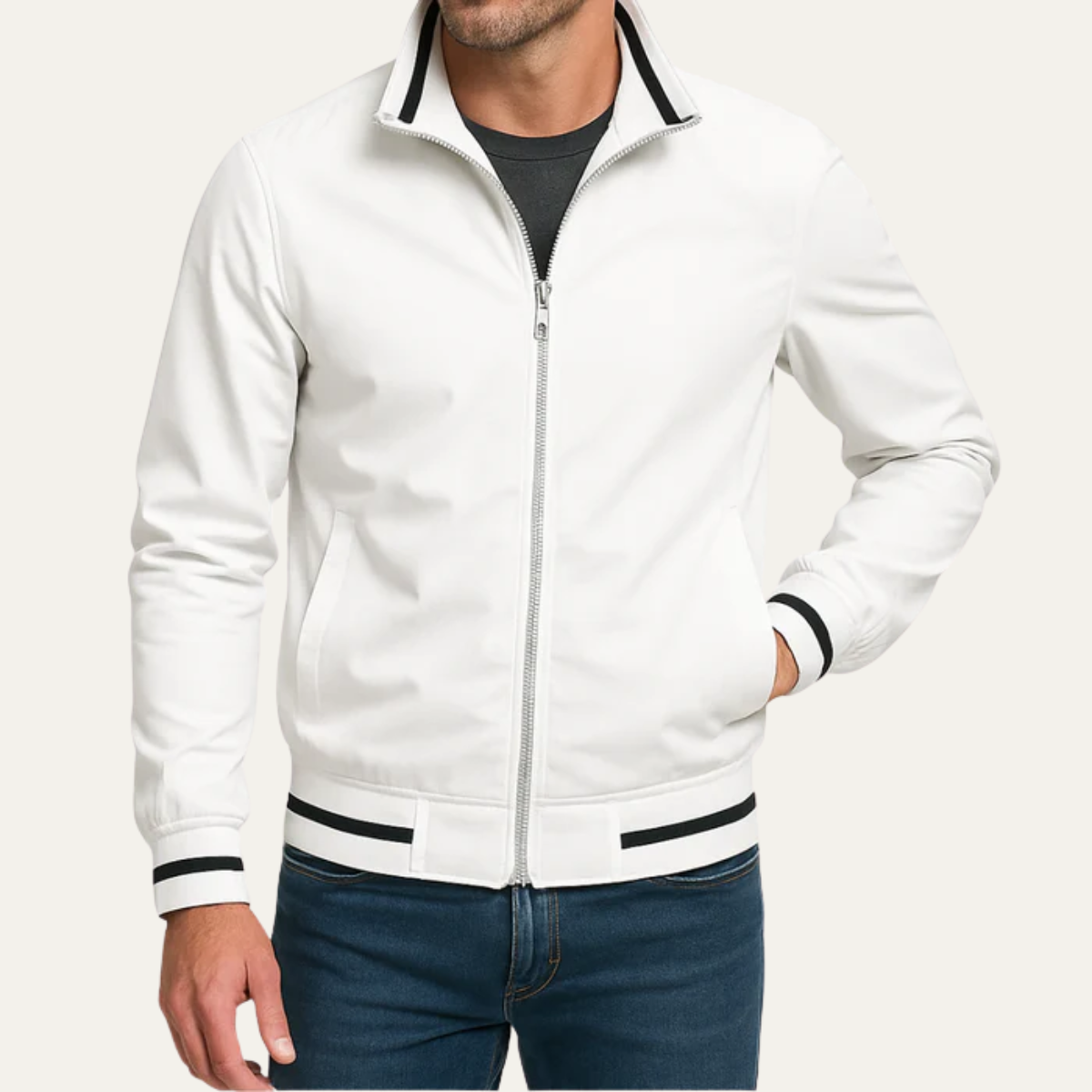 Cedric | Men's Lightweight Full Zip Jacket