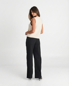 Hattie | Pocket-Detail Button-Front Knit Vest
