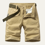Geoffrey | Cotton Relaxed Fit Casual Shorts