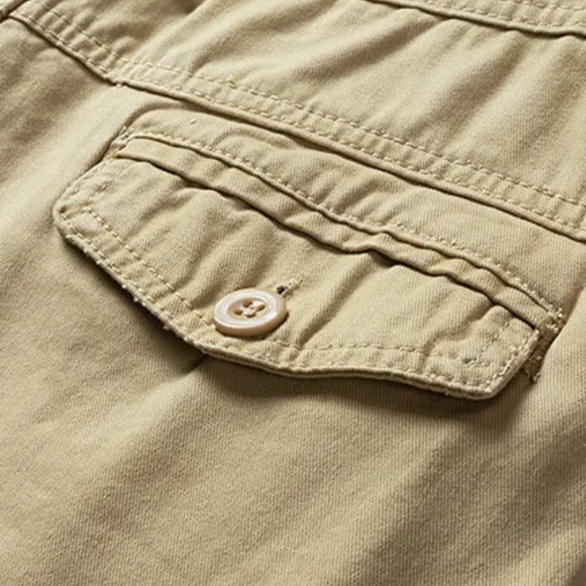 Geoffrey | Cotton Relaxed Fit Casual Shorts