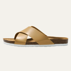 Cade | Men's Classic Slide Leather Sandals