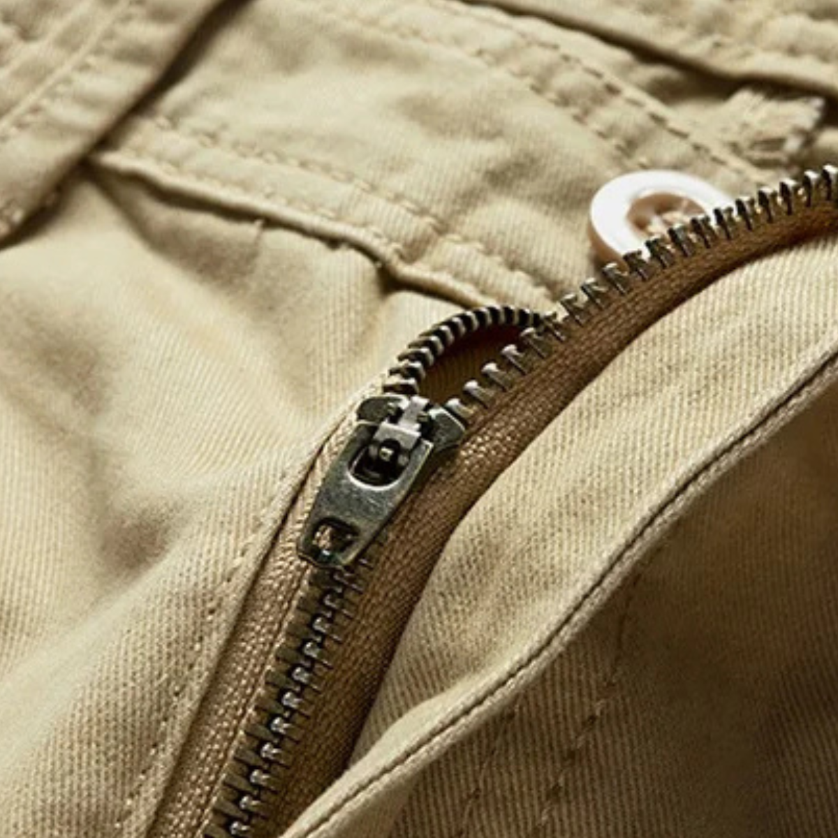 Geoffrey | Cotton Relaxed Fit Casual Shorts