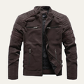 Lachlan | Zip Up Biker Leather Jacket