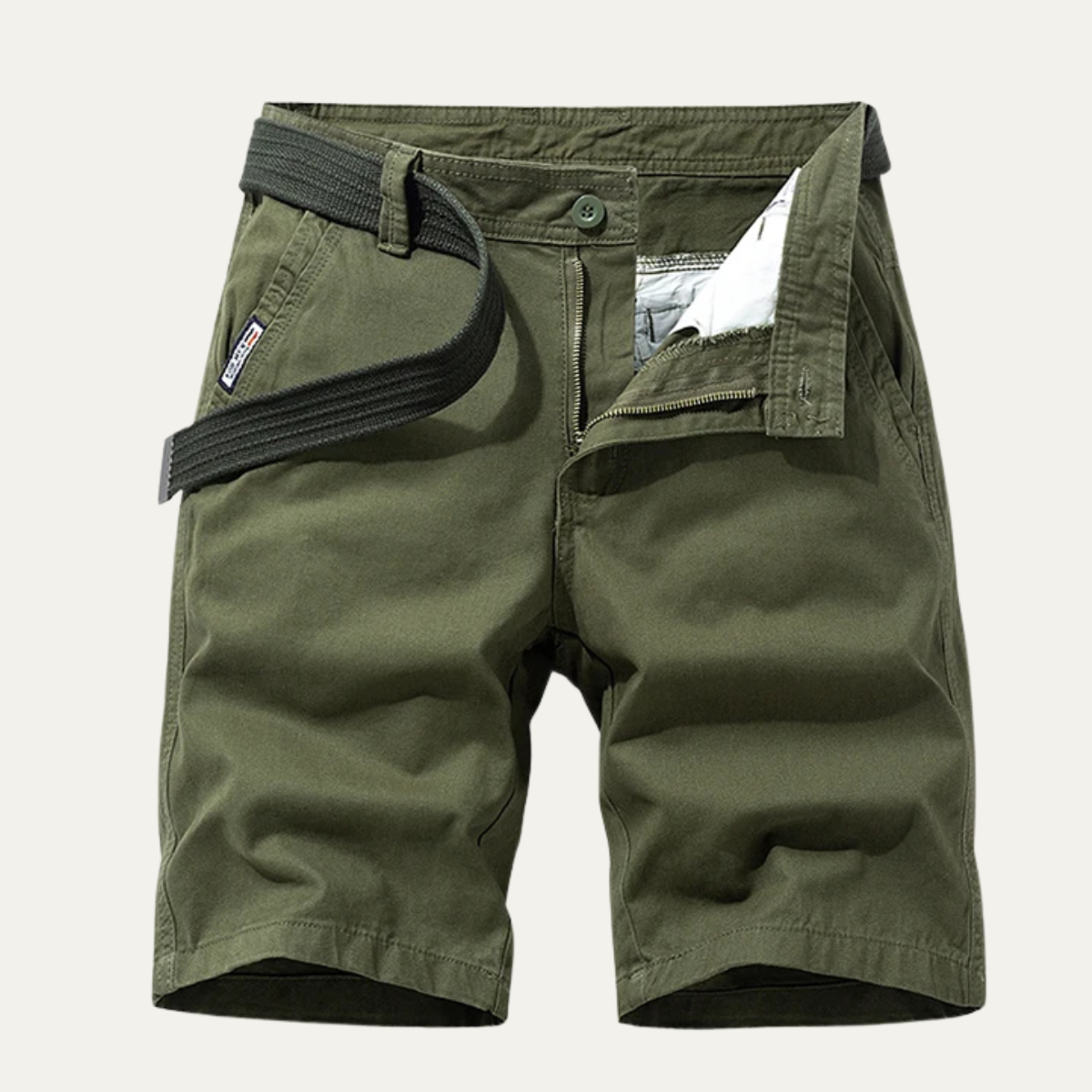 Geoffrey | Cotton Relaxed Fit Casual Shorts