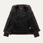 Lachlan | Zip Up Biker Leather Jacket