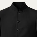 Lowell | Stand Collar Slim Fit Business Blazer