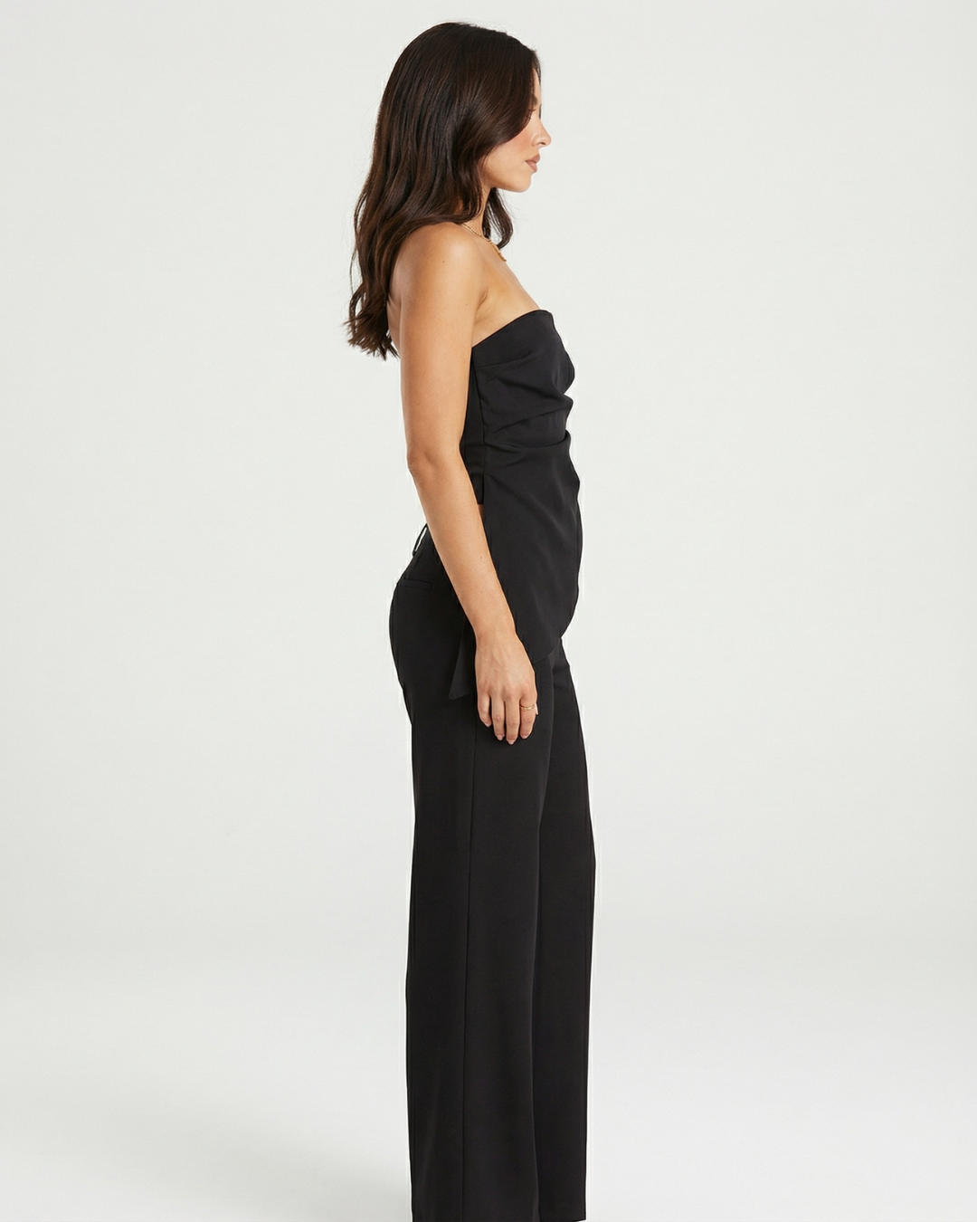 Rowan | Draped Strapless Top