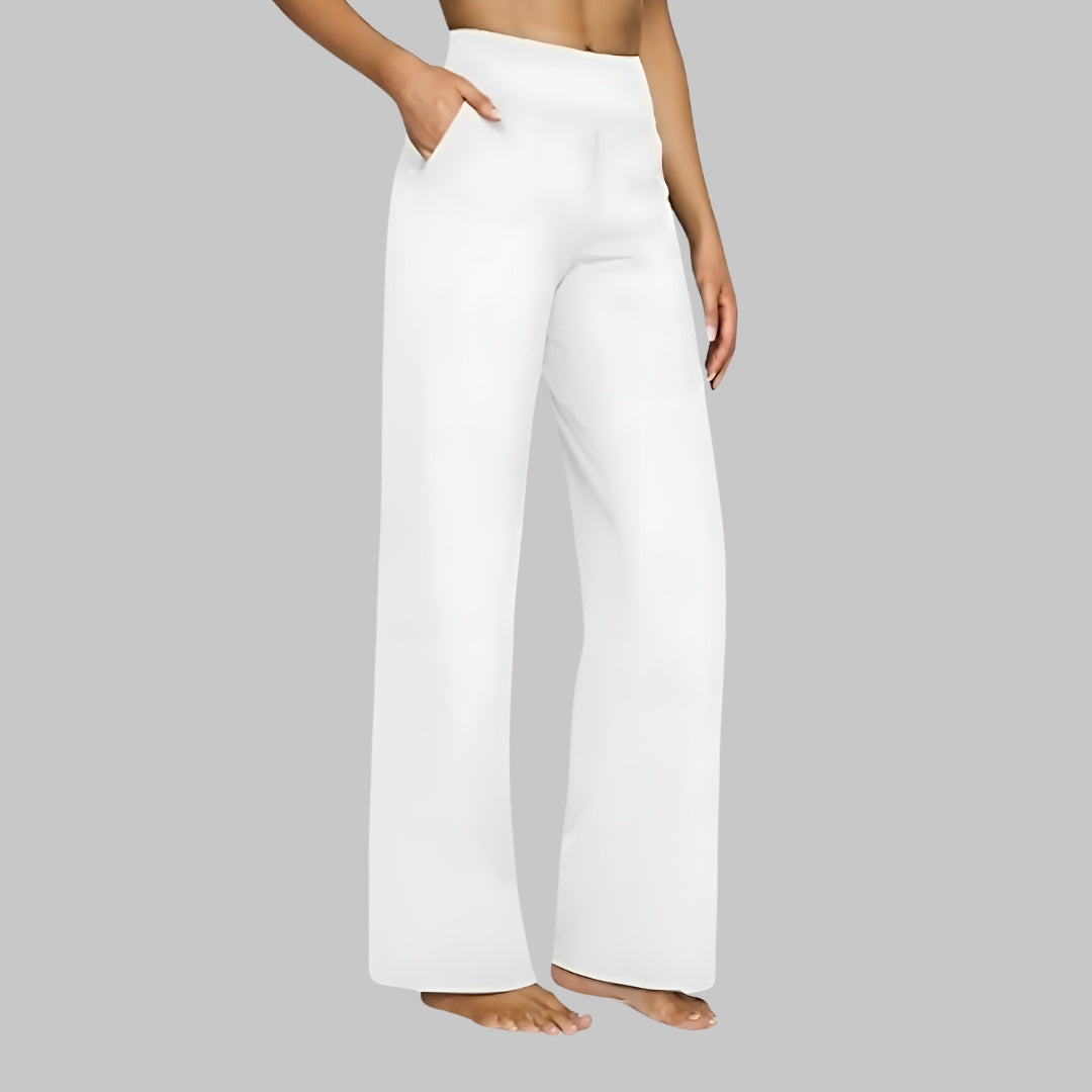 Women's Soft-Jersey Tailored Trousers