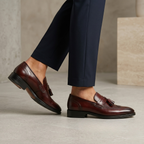 Niall | Men's Leather Tassel Loafers