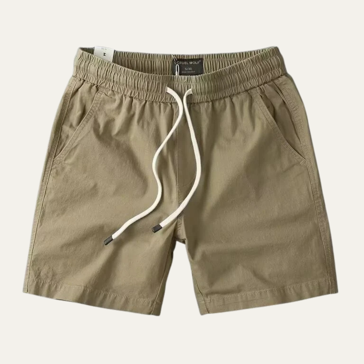 Gene | Elastic Waist Casual Sports Shorts