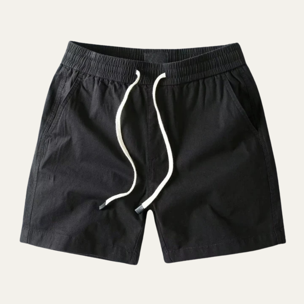 Gene | Elastic Waist Casual Sports Shorts