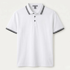 Reginald | Smart Casual Cotton Polo Shirt