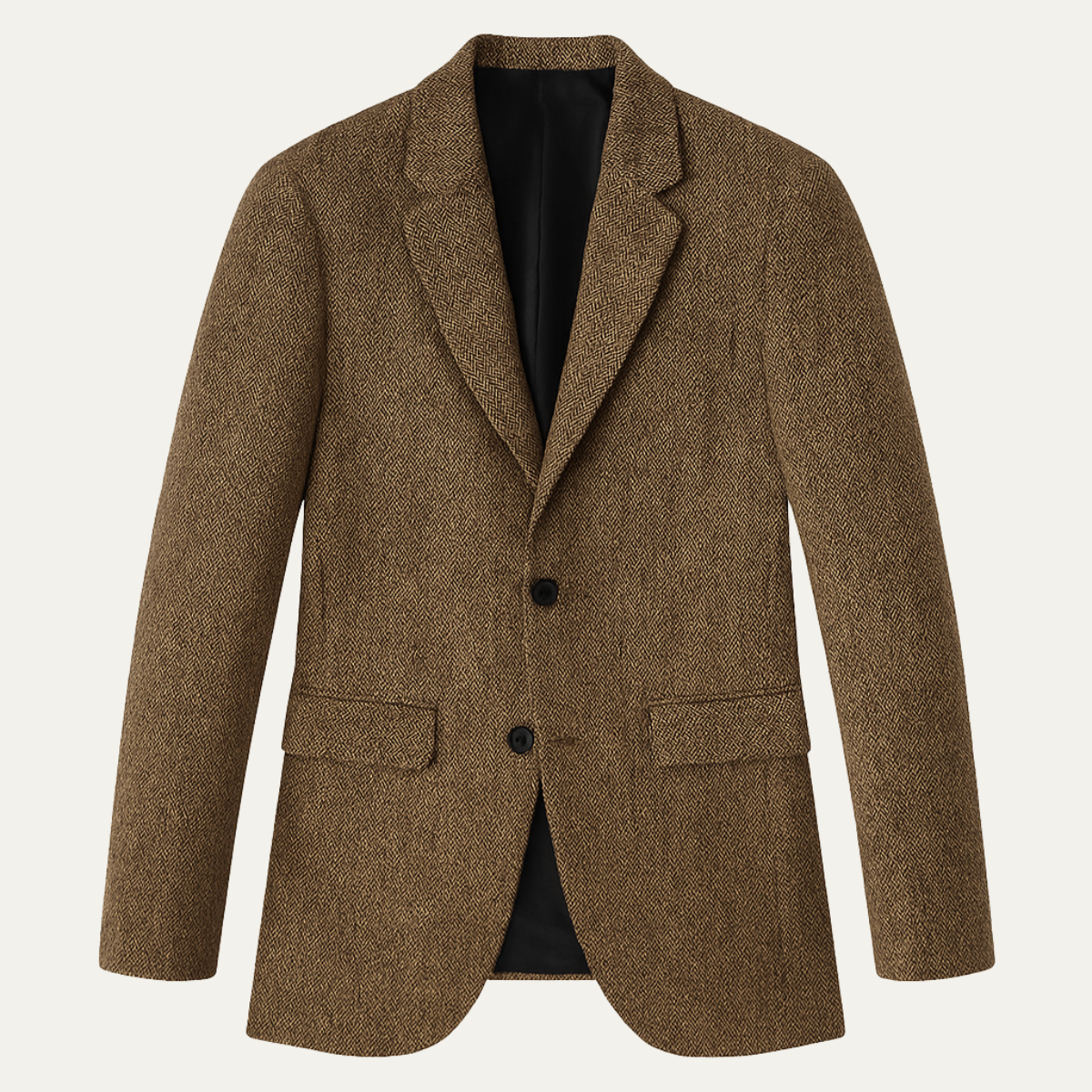 Manfred | Classic Herringbone Wool Blend Blazer