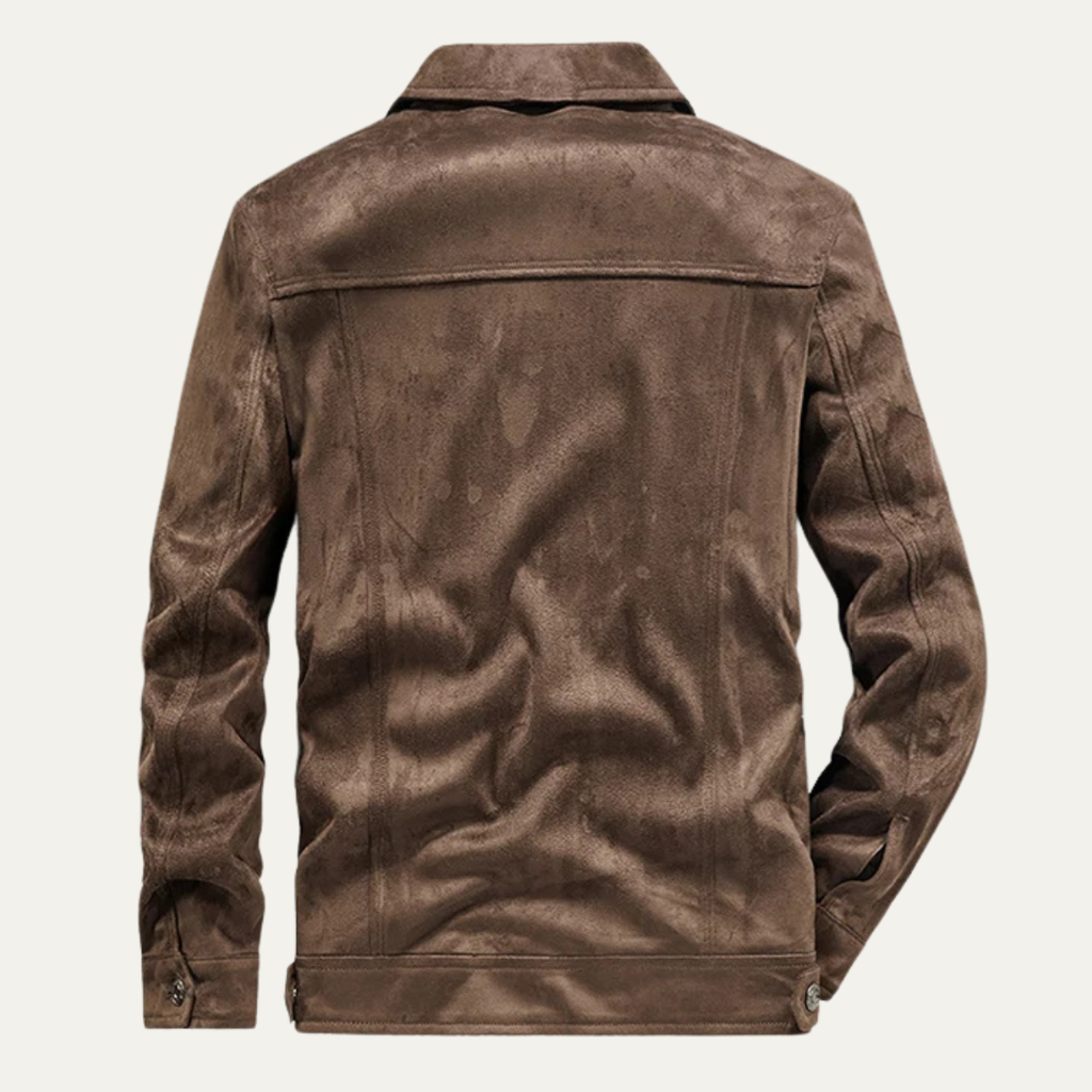 Kyle | Casual Suede Look Cargo Jacket