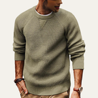 Matthias | Knitted Crew Neck Jumper for Men