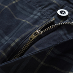 Glenn | Men's Multi Pocket Plaid Cargo Shorts