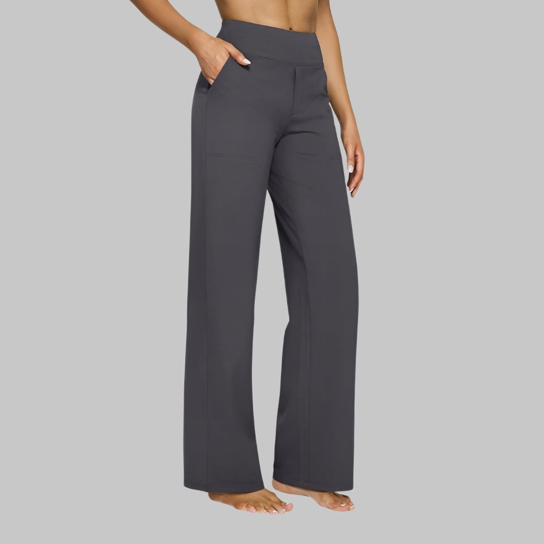 Women's Soft-Jersey Tailored Trousers