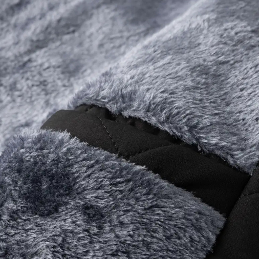 Valmonti | Men’s Quilted Fleece-Lined Winter Jacket