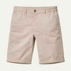 Garrett | Men's Solid Colour Cotton Casual Chino Shorts