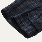Glenn | Men's Multi Pocket Plaid Cargo Shorts