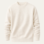Murphy | Men's Comfortable Ribbed Hem Knit Jumper