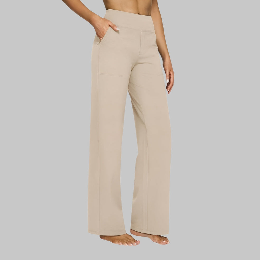 Women's Soft-Jersey Tailored Trousers