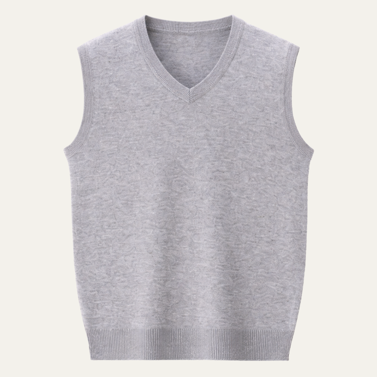 Moses | Men's Classic V Neck Knit Gilet