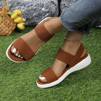 Women's Sandals with Adjustable Straps and Cushioned Footbed