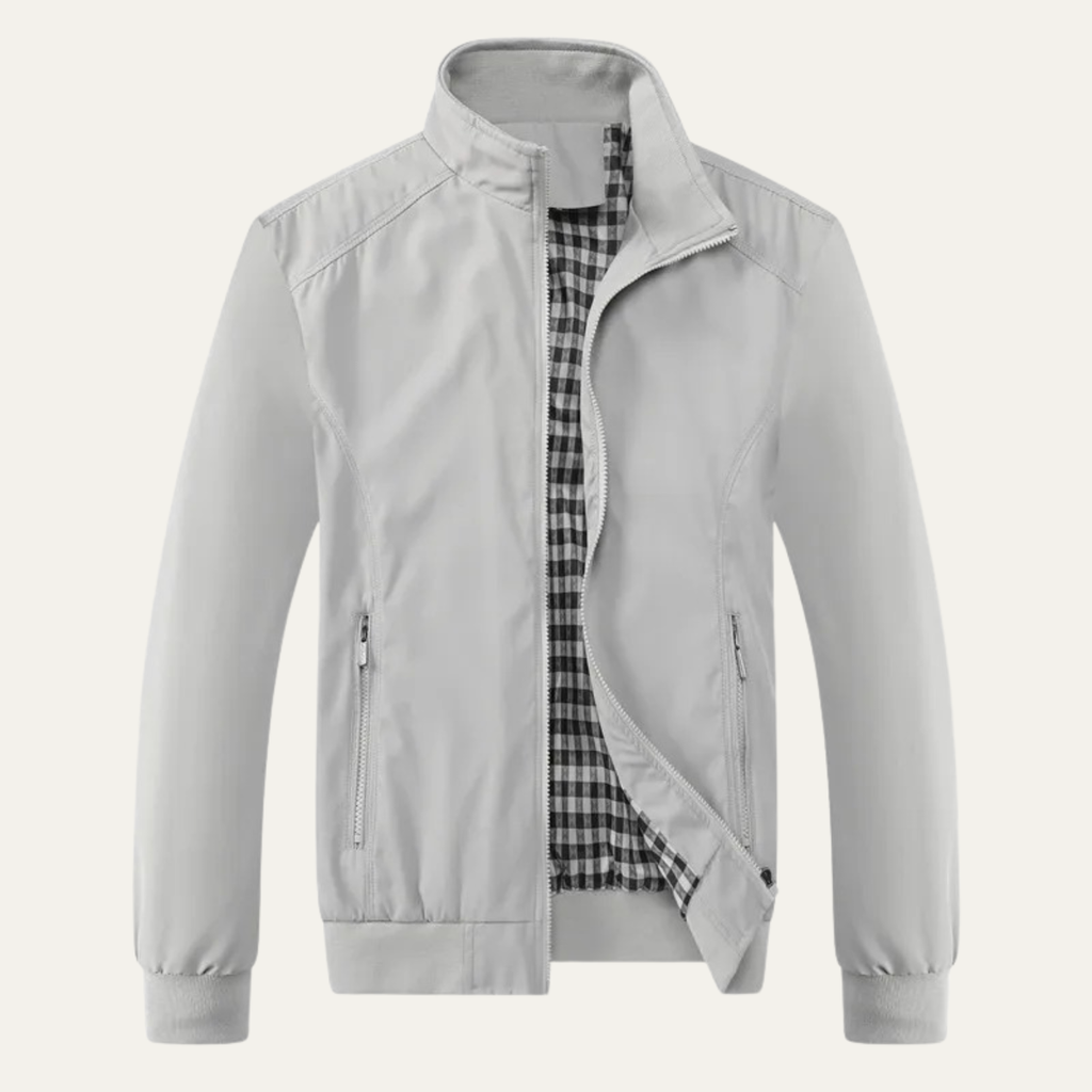Laird | Casual Stand Collar Bomber Jacket