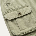 Jake | Cotton Utility Cargo Shorts with Multiple Pockets