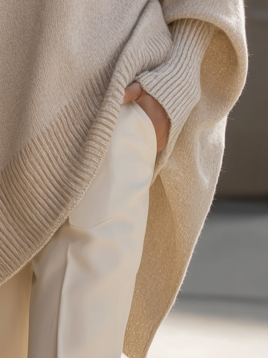 Mandy Effortlessly Elegant Oversized Poncho