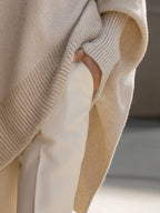 Mandy Effortlessly Elegant Oversized Poncho