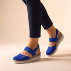Women’s Orthopedic Comfort-Fit Espadrille Platform Sandals