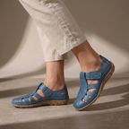 Women’s Orthopedic Closed-Toe Sandals with Adjustable Straps