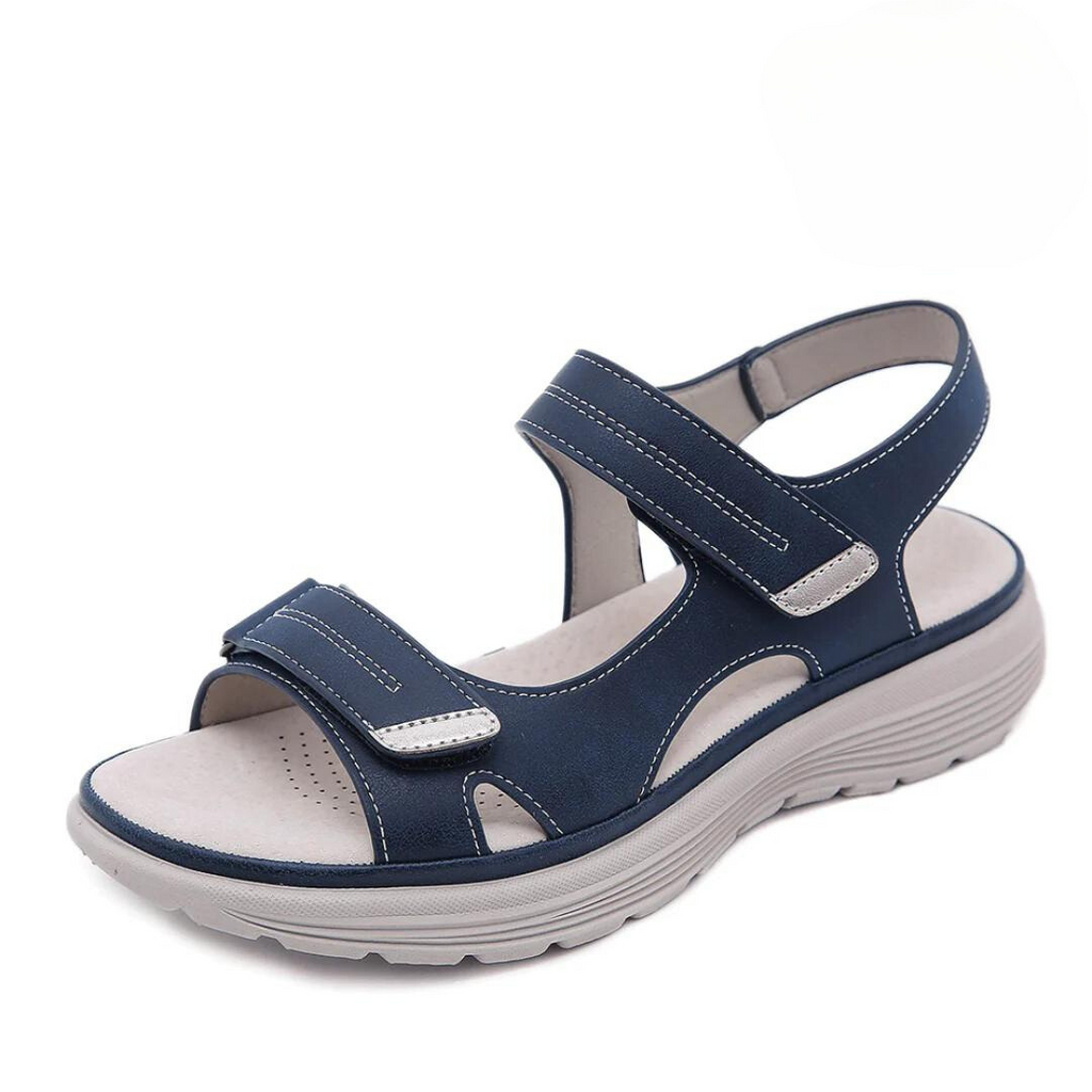 Women's Supportive Sandals with Adjustable Straps and Cushioned Sole