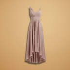 Women's High-Waisted Cocktail Dress with Flattering Fit