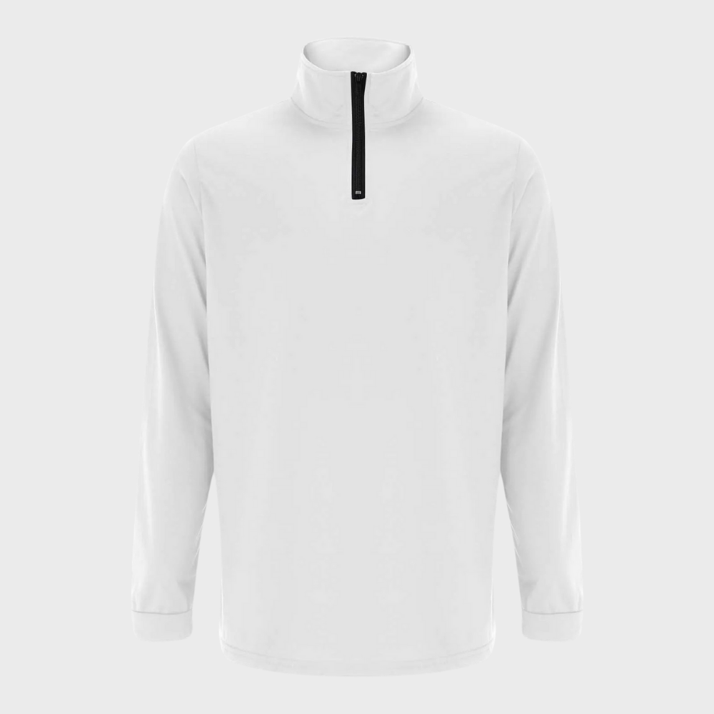 Men’s Quarter Zip Sweater with Stand Collar