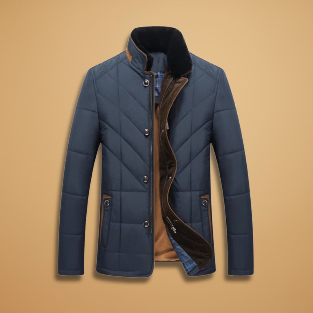 Men’s Winter Coat with Superior Insulation and Pockets