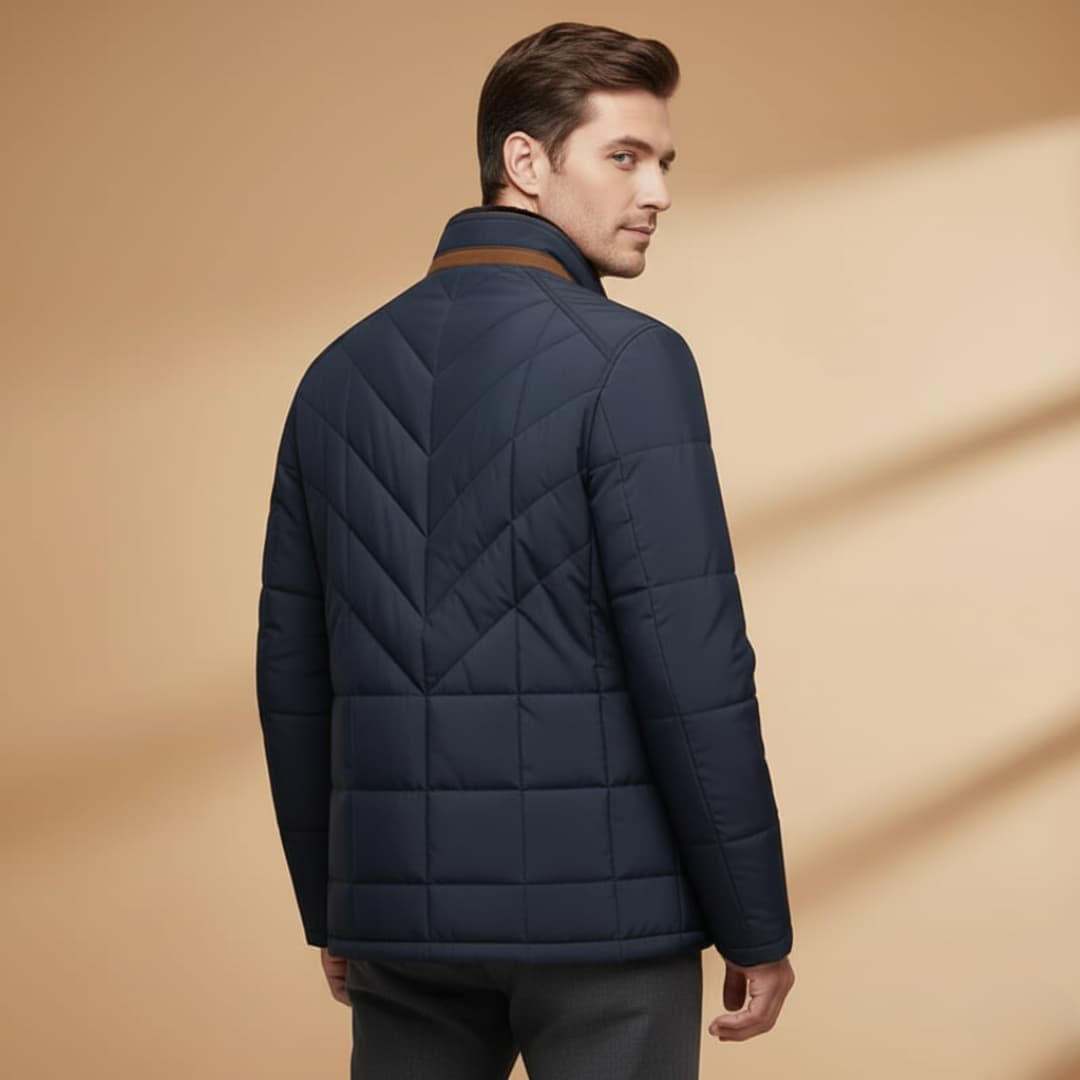 Men’s Winter Coat with Superior Insulation and Pockets