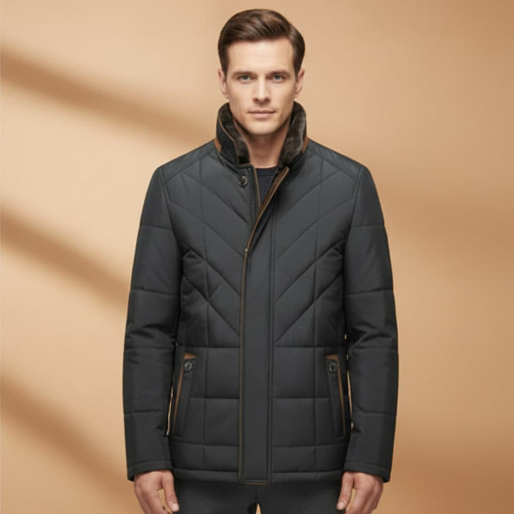 Men’s Winter Coat with Superior Insulation and Pockets