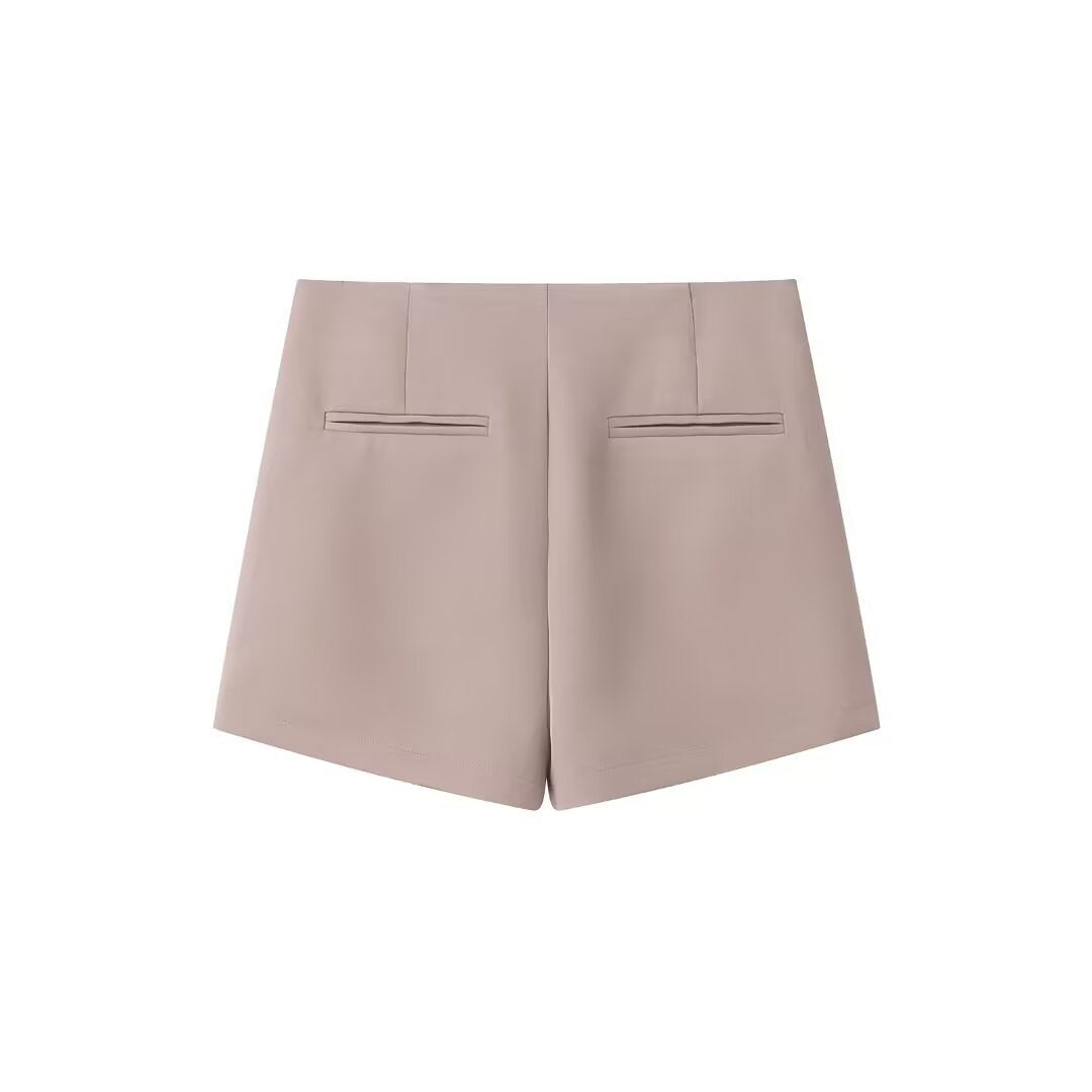 Amber | Asymmetric Wrap Mini Skirt